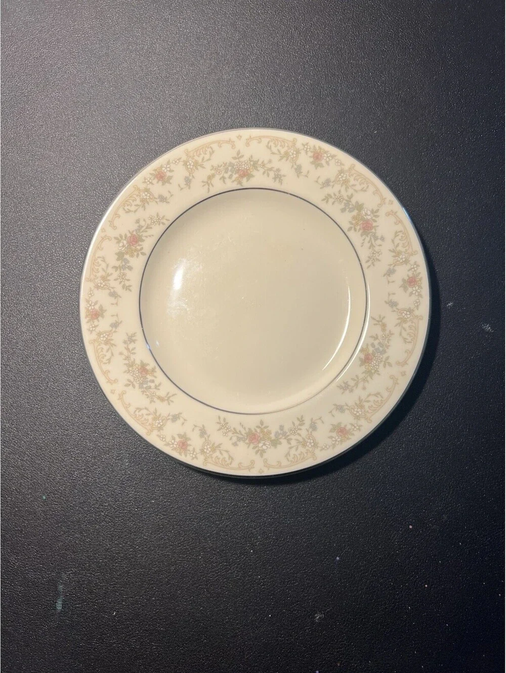 Royal Doulton 1980s 3 Piece Plate Setting Diana Romance Collection Bone China